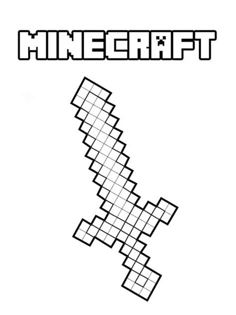 Coloriage Minecraft A Imprimer